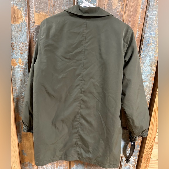 Women's LL Bean Jacket Removable Wool Blend Lining Size Medium - Picture 2 of 9